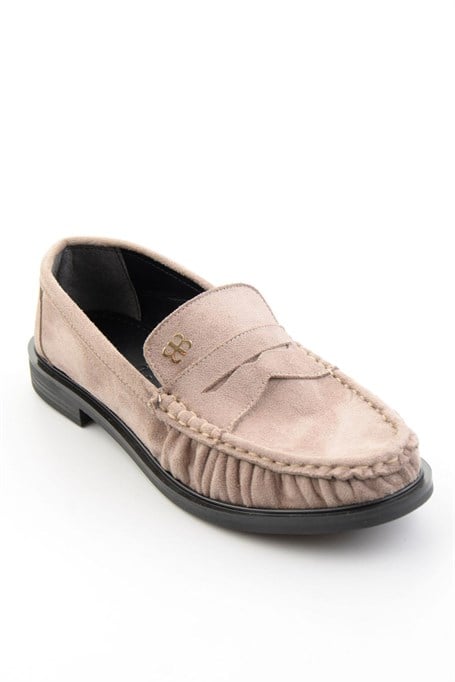 Vizon  Kadın Loafer Ayakkabı K01503728372