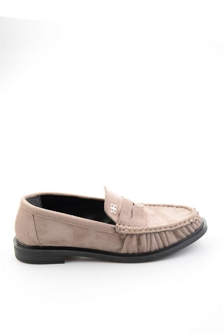 Vizon  Kadın Loafer Ayakkabı K01503728372