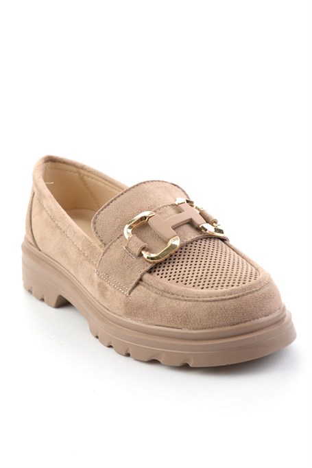 Vizon  Kadın Loafer Ayakkabı K01536104772