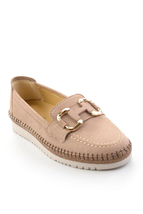 Vizon  Kadın Loafer Ayakkabı K01536194072