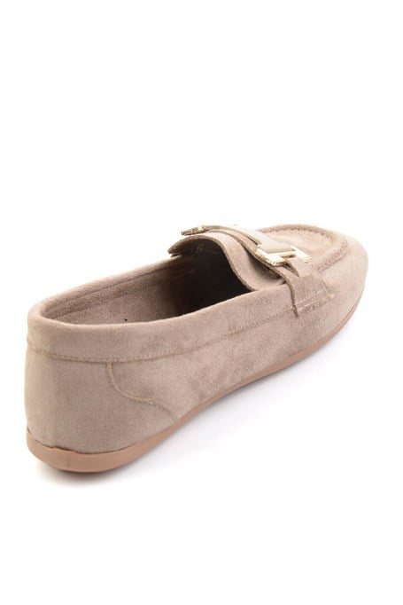 Vizon  Kadın Loafer Ayakkabı K01542380672