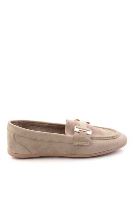 Vizon  Kadın Loafer Ayakkabı K01542380672