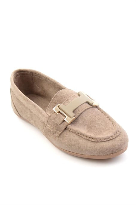 Vizon  Kadın Loafer Ayakkabı K01542380672