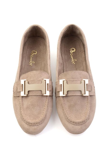 Vizon  Kadın Loafer Ayakkabı K01542380672