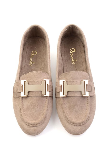 Vizon  Kadın Loafer Ayakkabı K01542380672