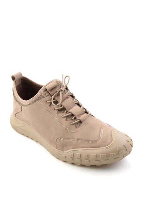 Vizon Nubuk Hakiki Deri Erkek Sneaker E01076378501