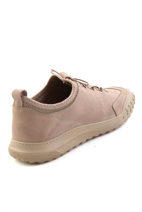 Vizon Nubuk Hakiki Deri Erkek Sneaker E01076378501