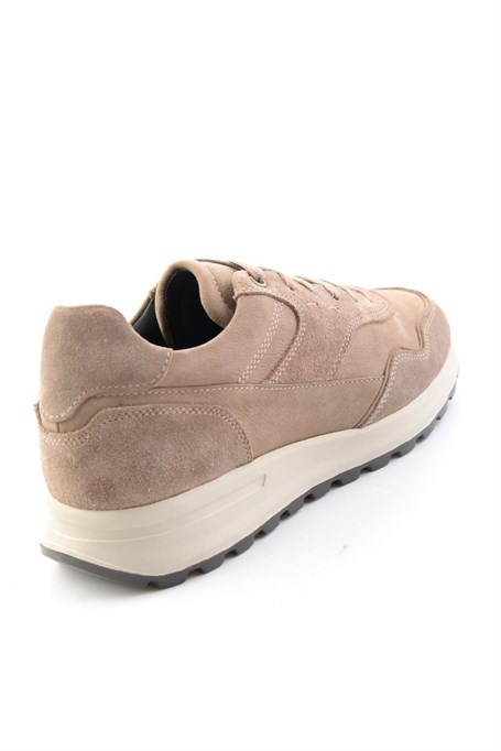 Vizon Süet Hakiki Deri Erkek Sneaker E01789045302