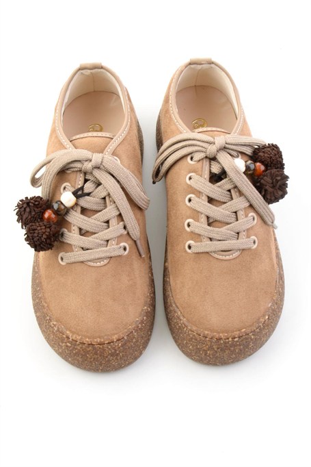 Vizon Süet  Kadın Sneaker K01646000472