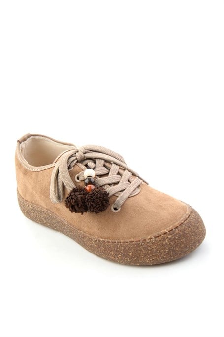 Vizon Süet  Kadın Sneaker K01646000472