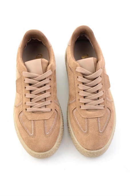 Vizon Süet  Kadın Sneaker K01791074372