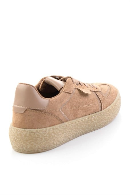 Vizon Süet  Kadın Sneaker K01791074372