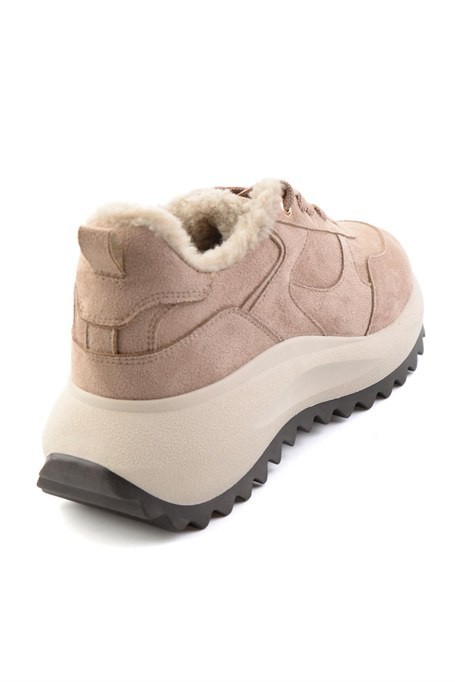 Vizon Süet  Kadın Sneaker K01791074472