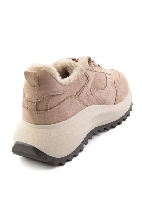 Vizon Süet  Kadın Sneaker K01791074472