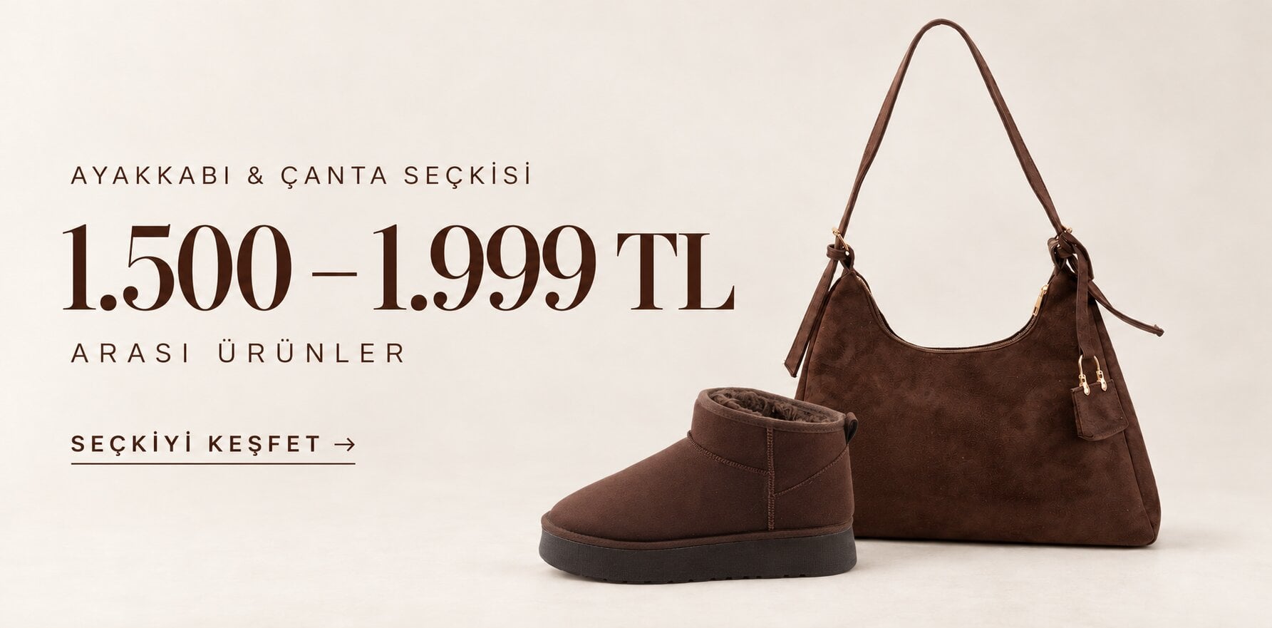 1.500 - 1.999 TL arası ürünler. Kahve bot ve omuz çantası seçkisi. Seçkiyi keşfet.