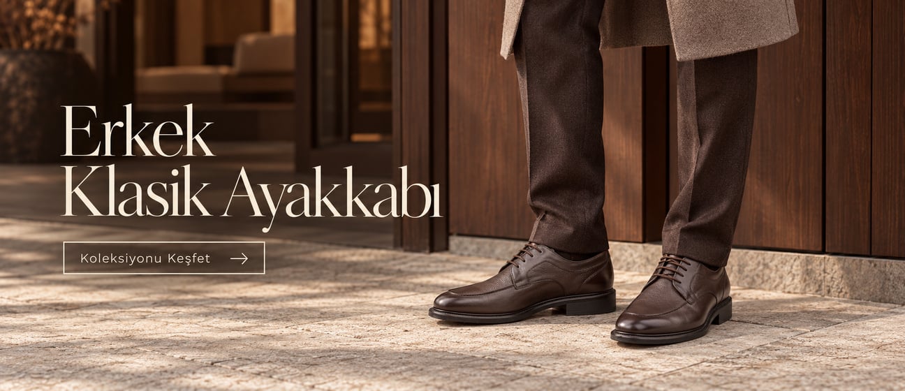 Erkek Klasik Ayakkabı. Koleksiyonu keşfet.