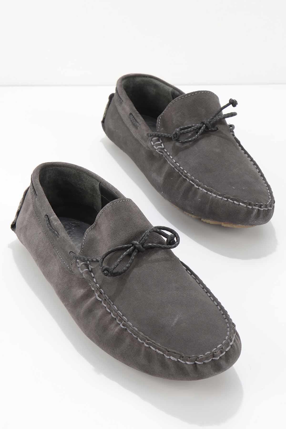 Antrasit Leather Erkek Loafer Ayakkabı E01549134102