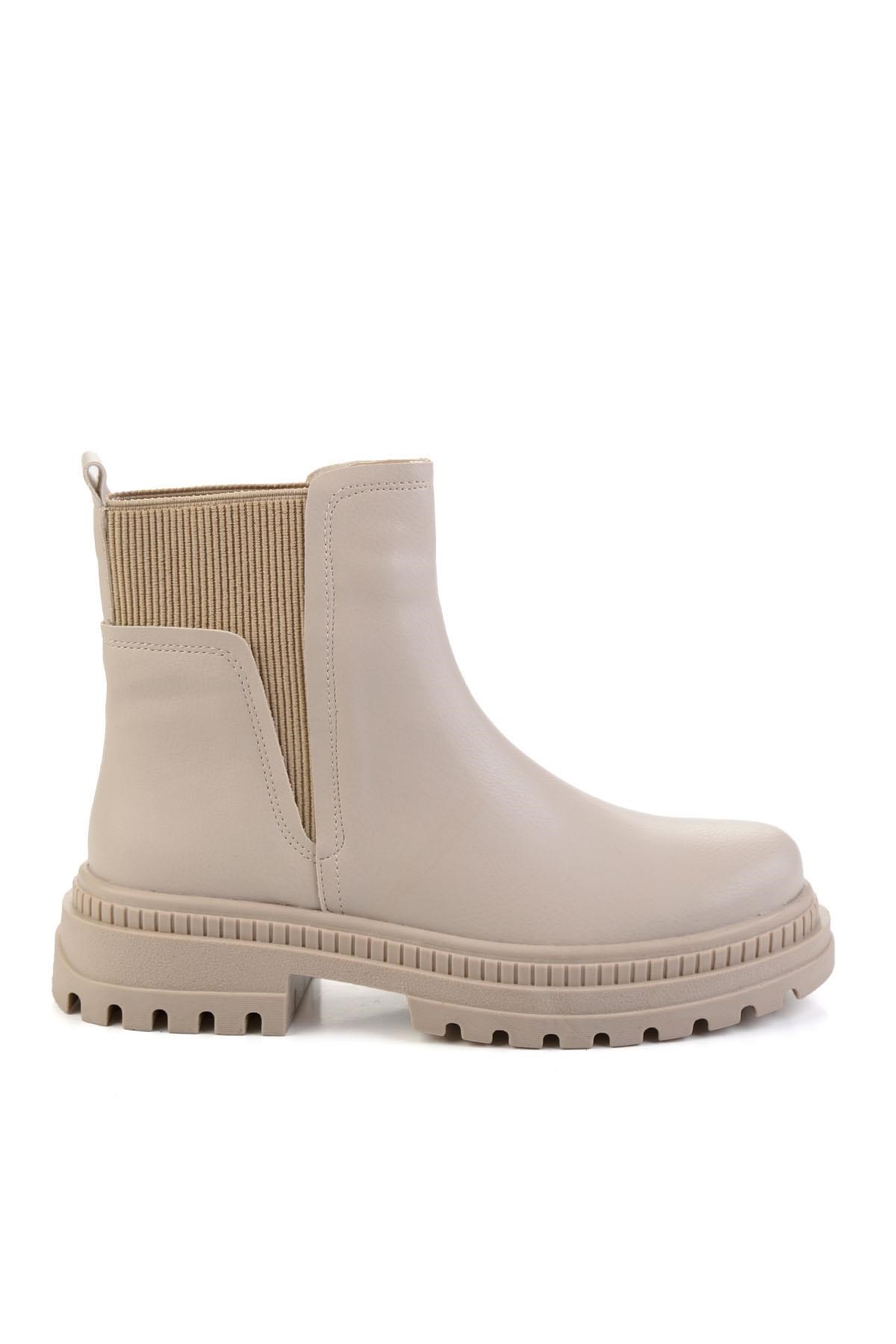Bej  Kadın Bot & Bootie K02179000309