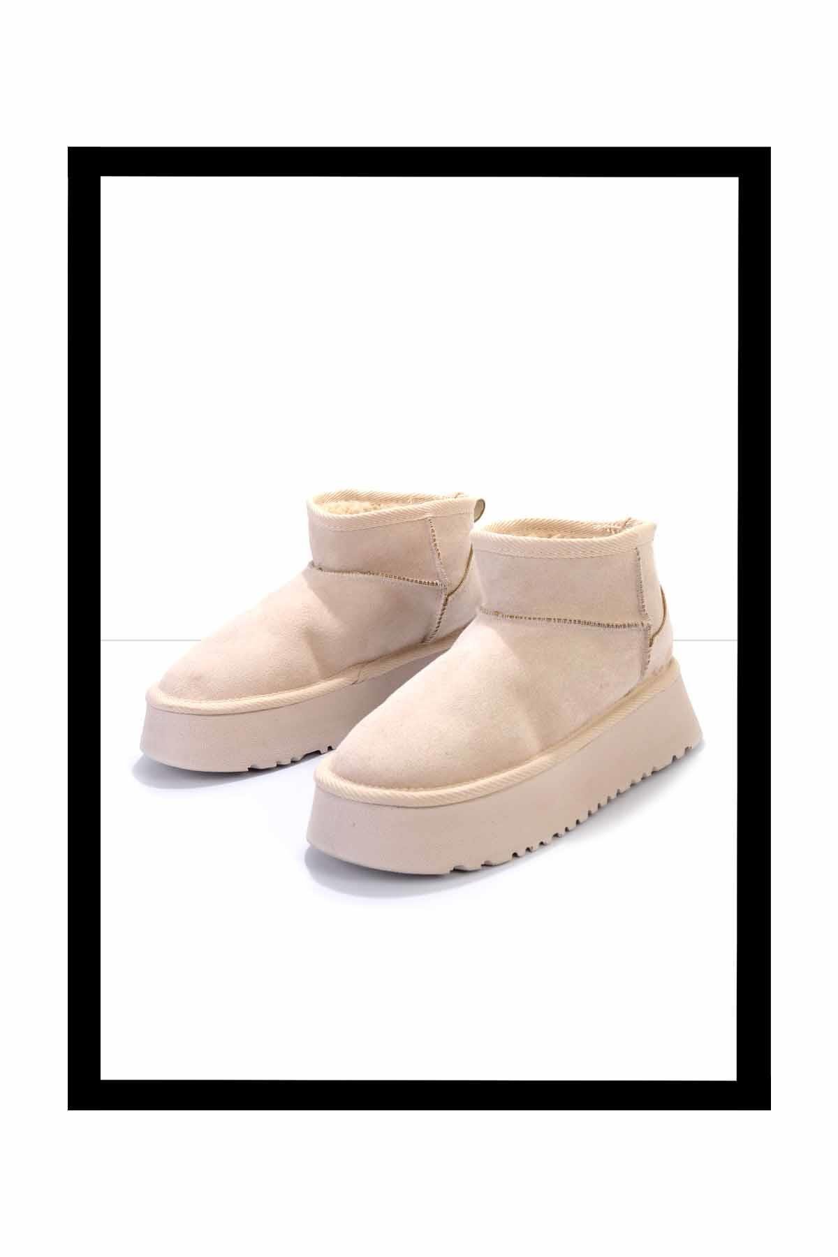 Bej  Kadın Bot & Bootie K02394012302