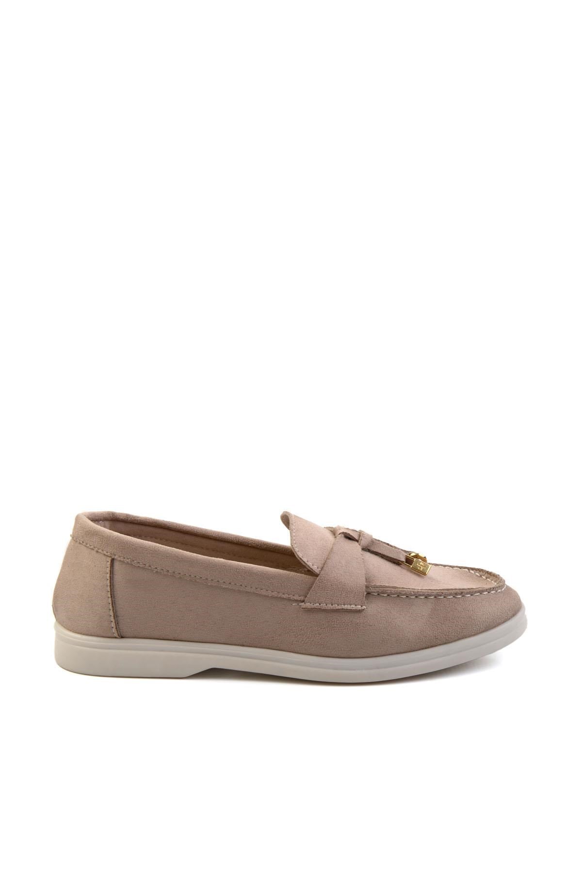 Bej  Kadın Loafer Ayakkabı K01140004672