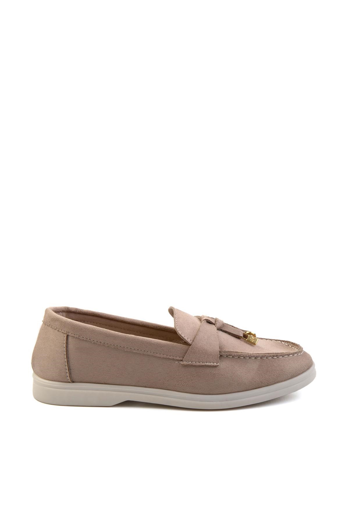 Bej  Kadın Loafer Ayakkabı K01140004672