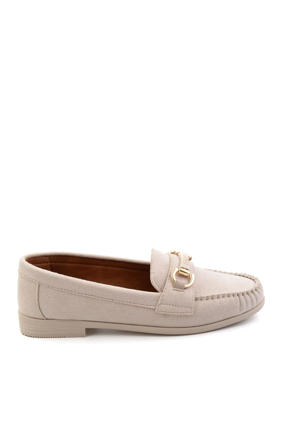 Bej  Kadın Loafer Ayakkabı K01140006872
