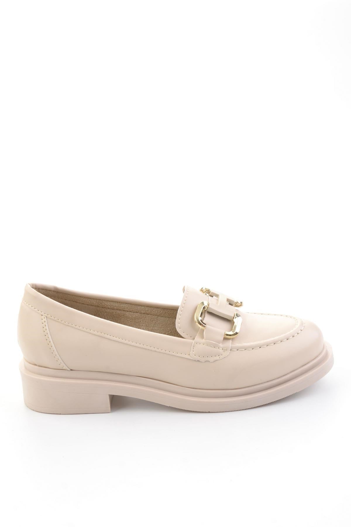 Bej  Kadın Loafer Ayakkabı K01257068209