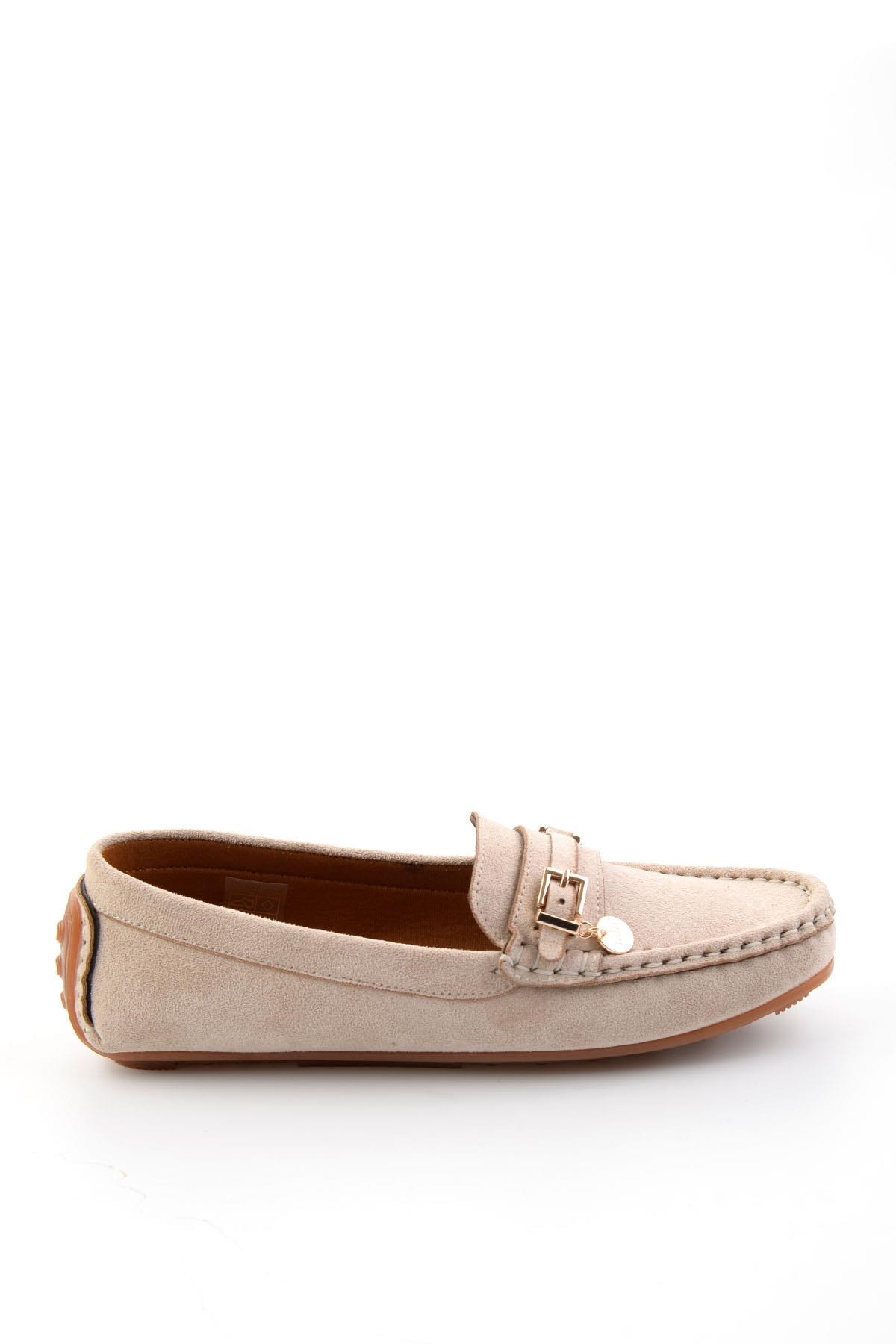 Bej  Kadın Loafer Ayakkabı K01309000772