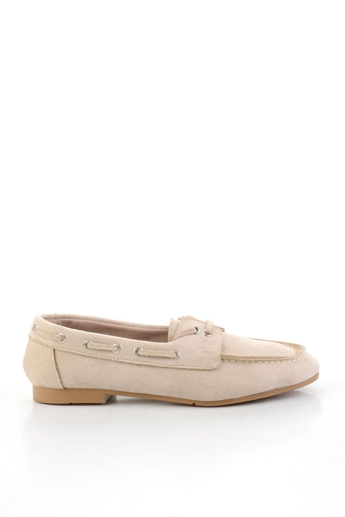 Bej  Kadın Loafer Ayakkabı K01503727572