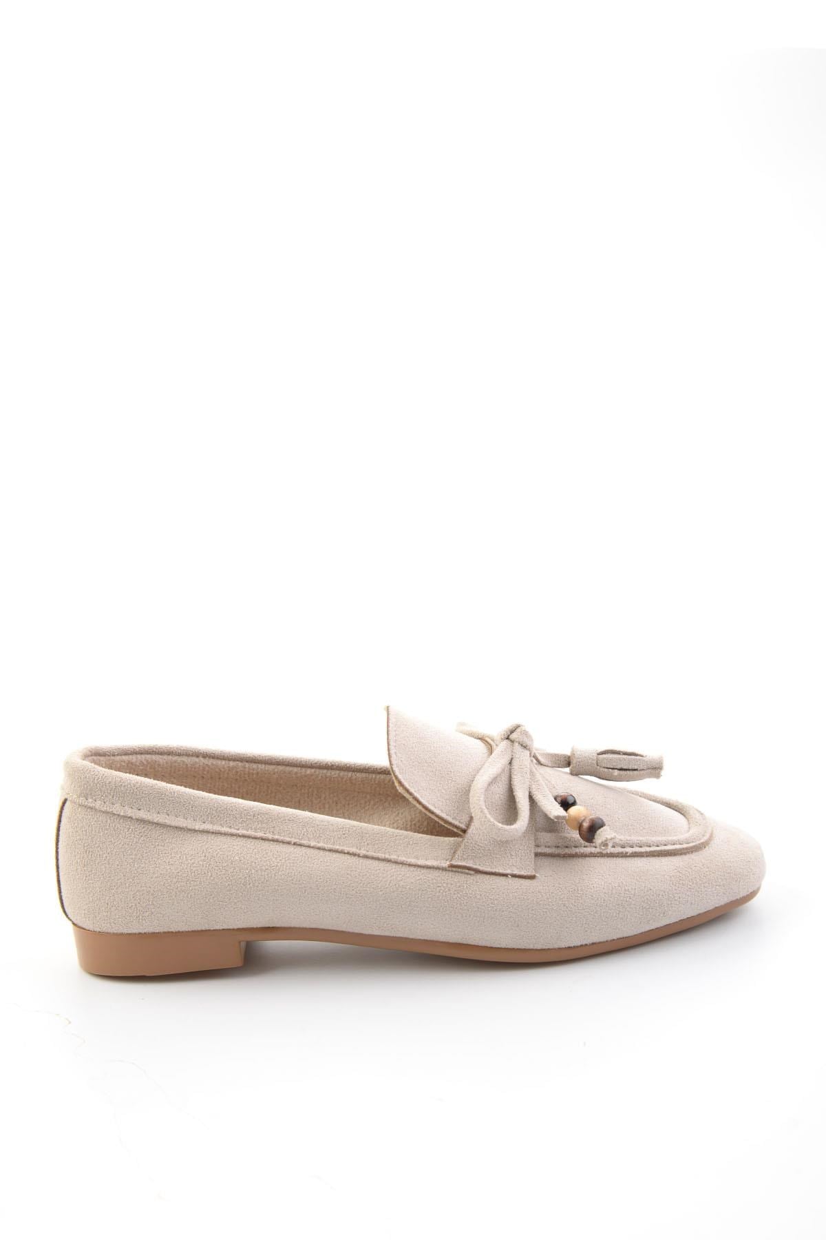 Bej  Kadın Loafer Ayakkabı K01688012672