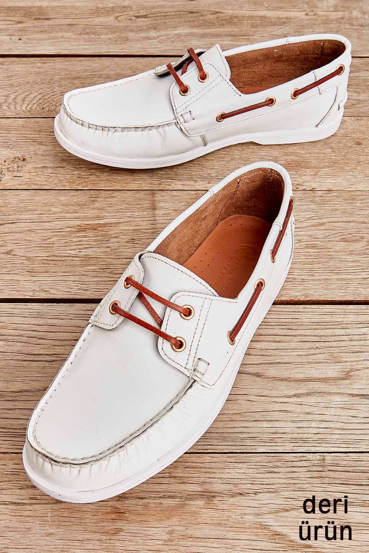 Beyaz Erkek Ayakkabı | Bambi