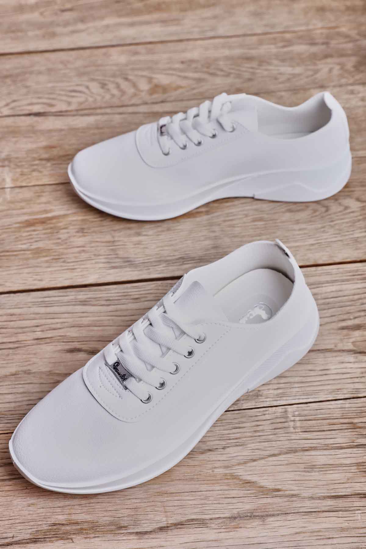 Beyaz Kadın Sneaker