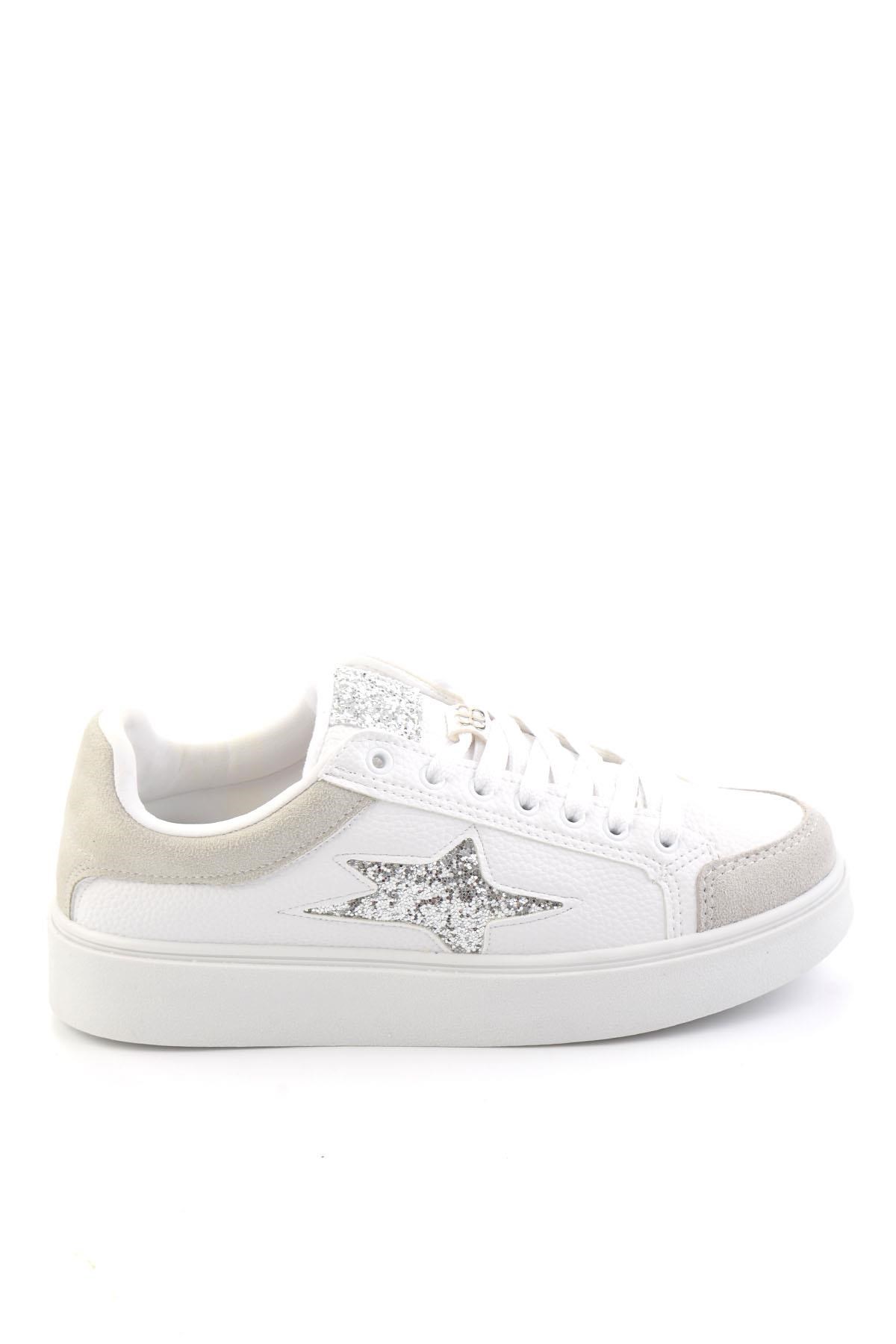 Beyaz  Kadın Sneaker K01027035009