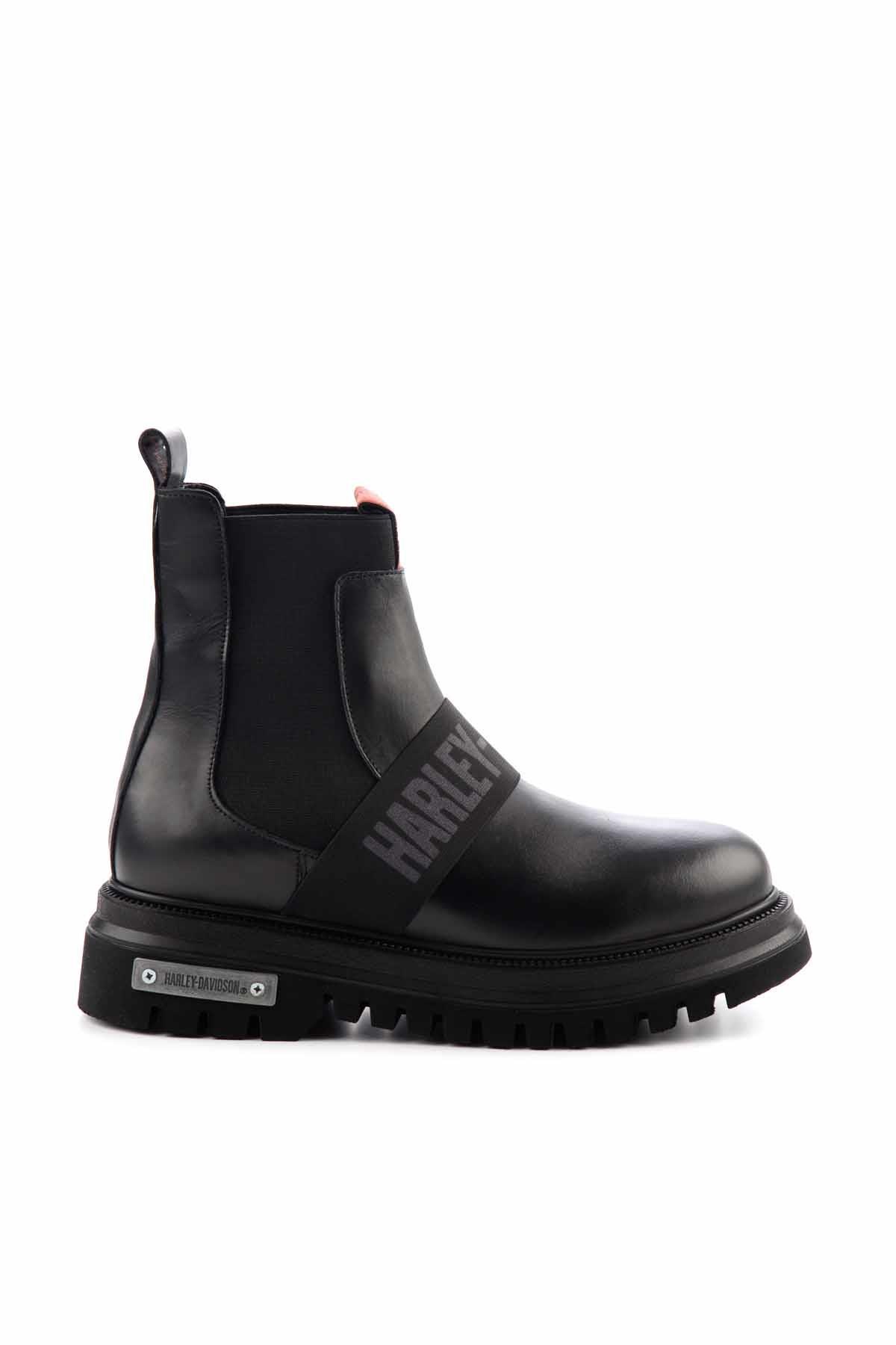 Black Hakiki Deri Erkek Bot & Bootie HD1777055703