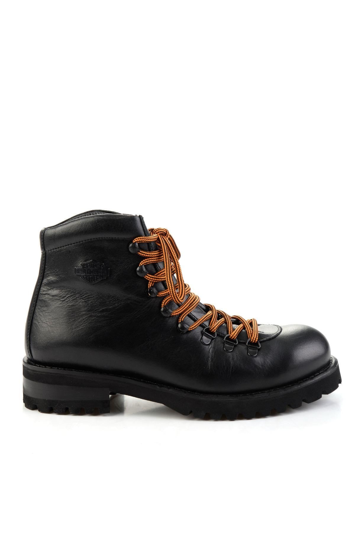 Black Hakiki Deri Erkek Bot & Bootie HD1777006003