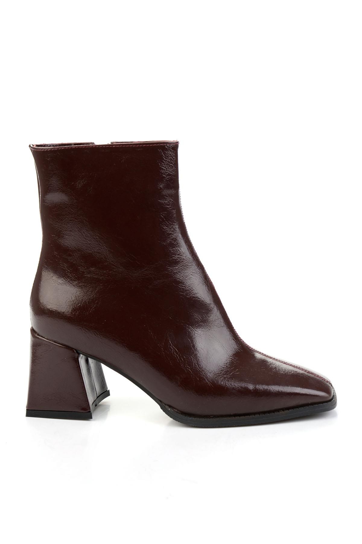 Bordo  Kadın Bot & Bootie K02824255042