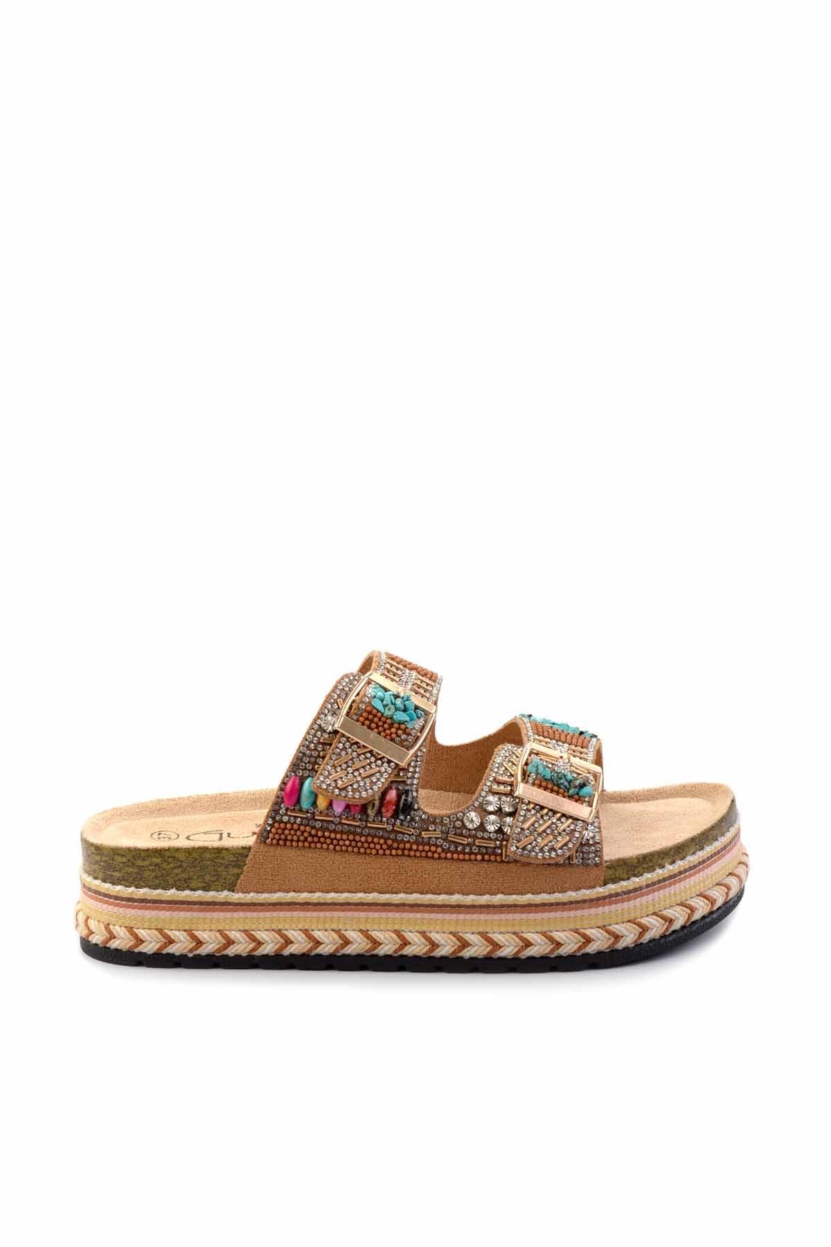 Camel  Kadın Terlik K04185010387