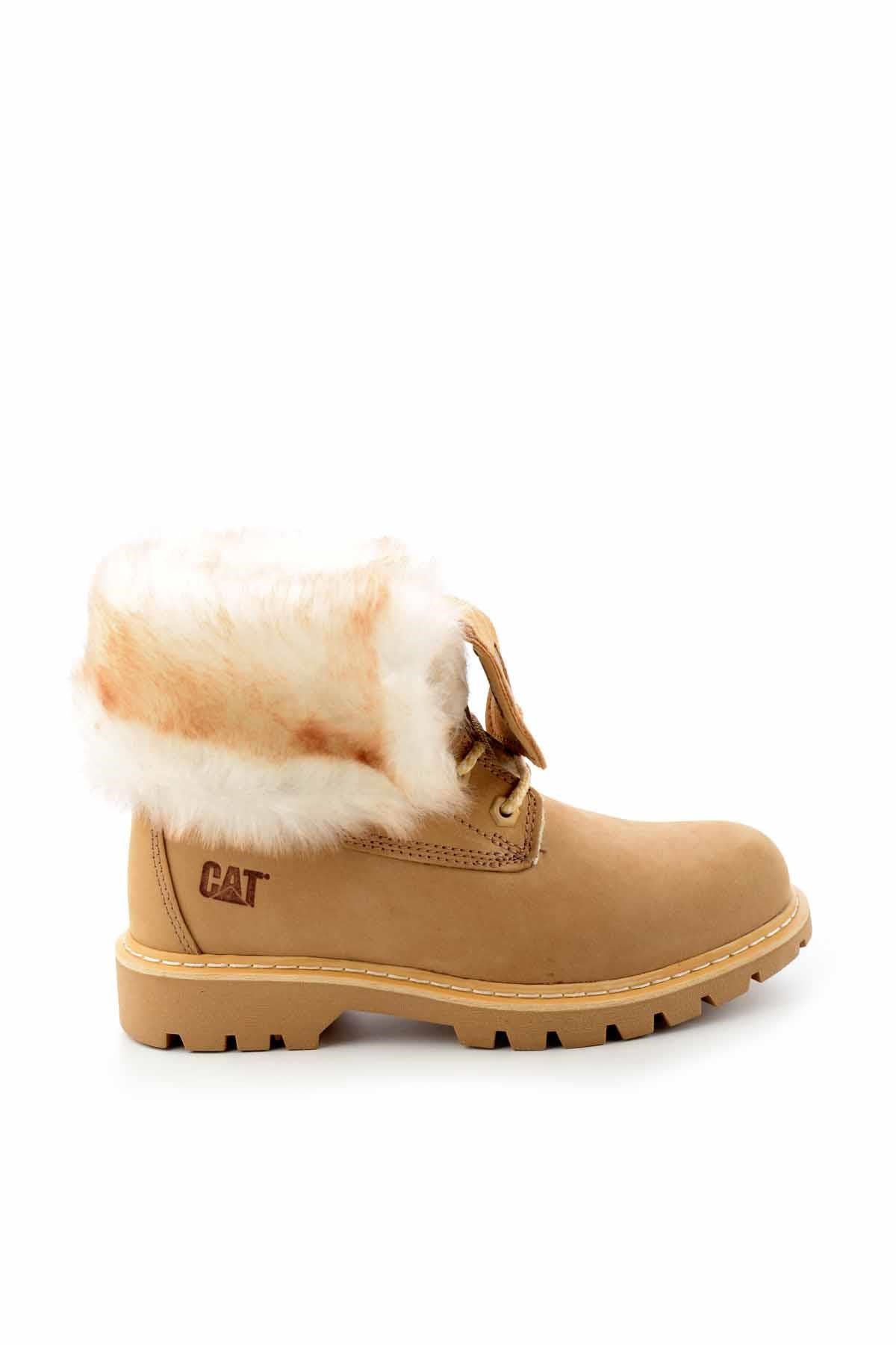 Caramel Hakiki Deri Kadın Bot & Bootie CAT0111118401