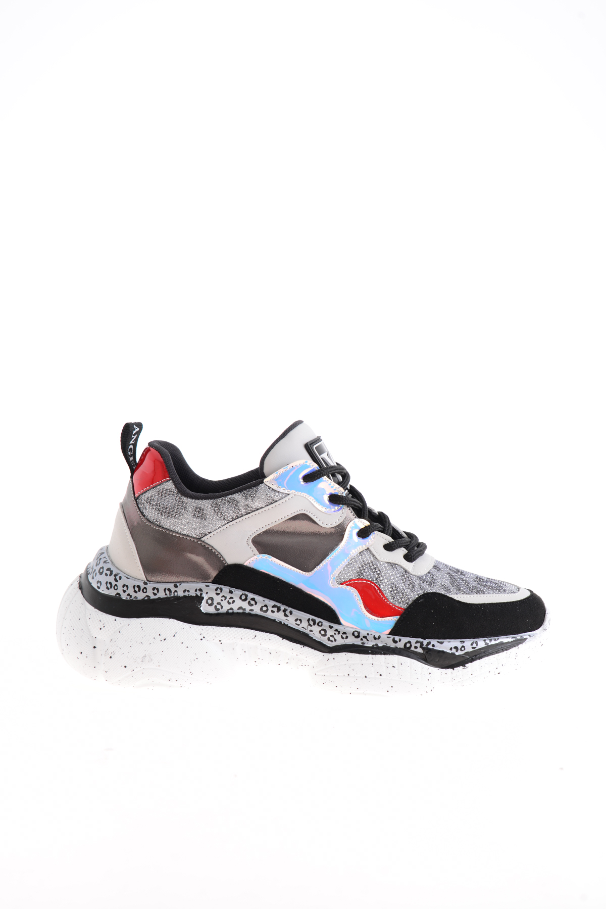 SPARKLING⭐︎ GRİ PARLAK LEO KADIN SNEAKER K0639176104 | Bambi