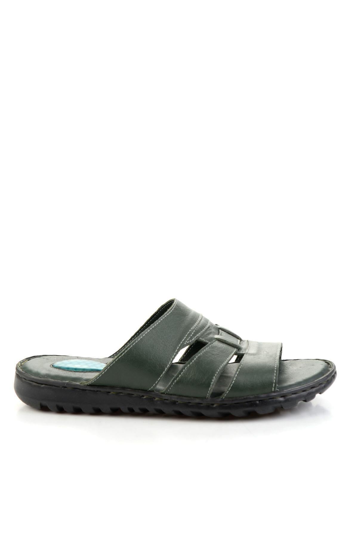 Haki Hakiki Deri Erkek Terlik E04437180903