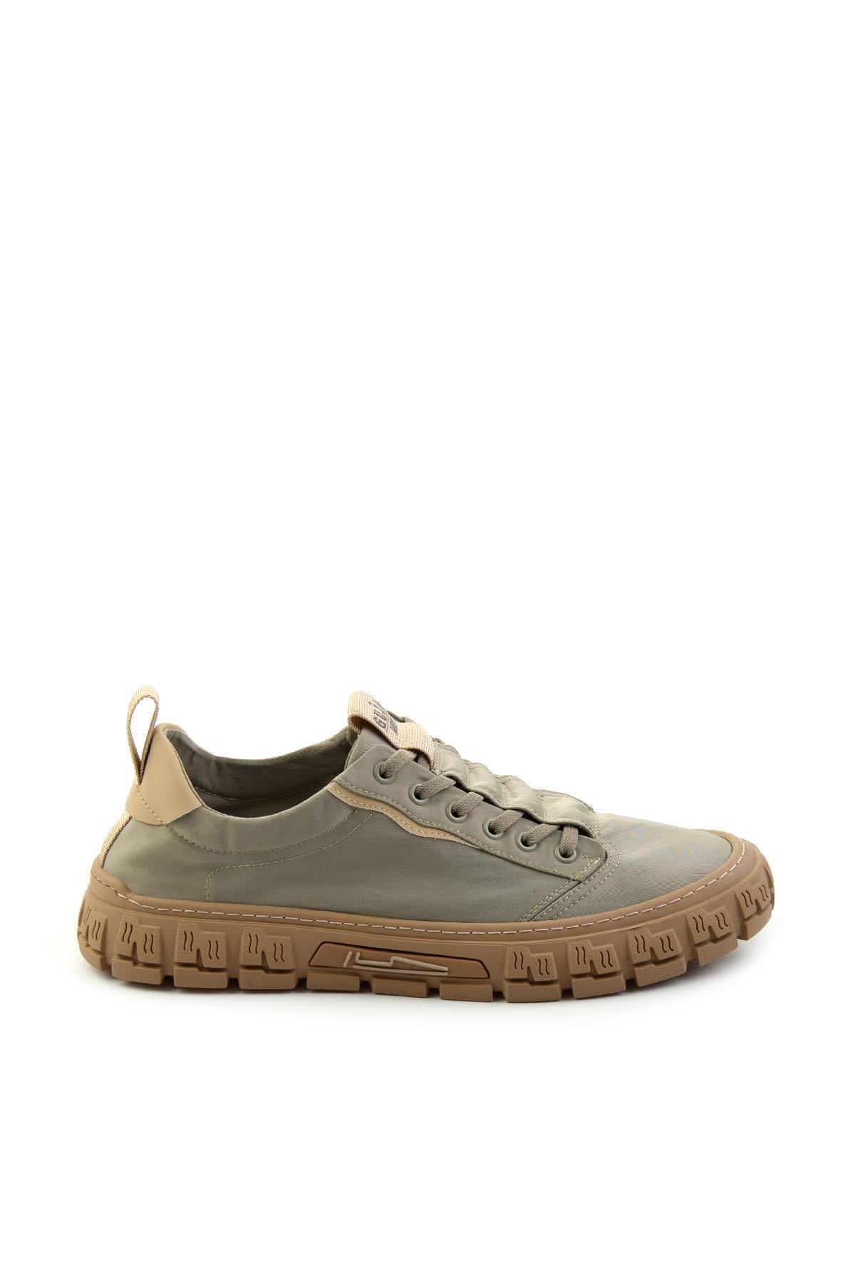 Haki Leather Erkek Sneaker E01185051818