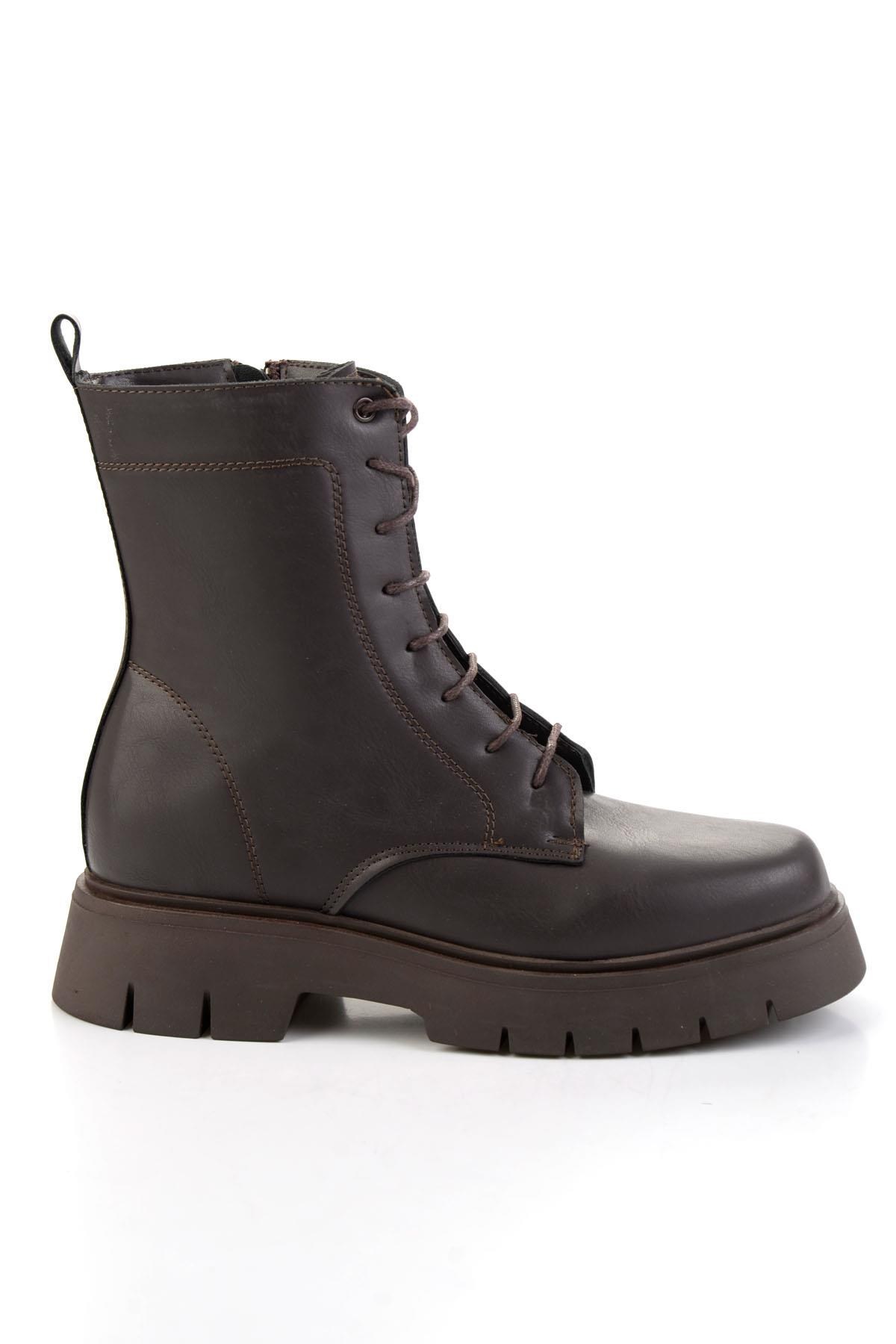 Kahve  Kadın Bot & Bootie K02538036409