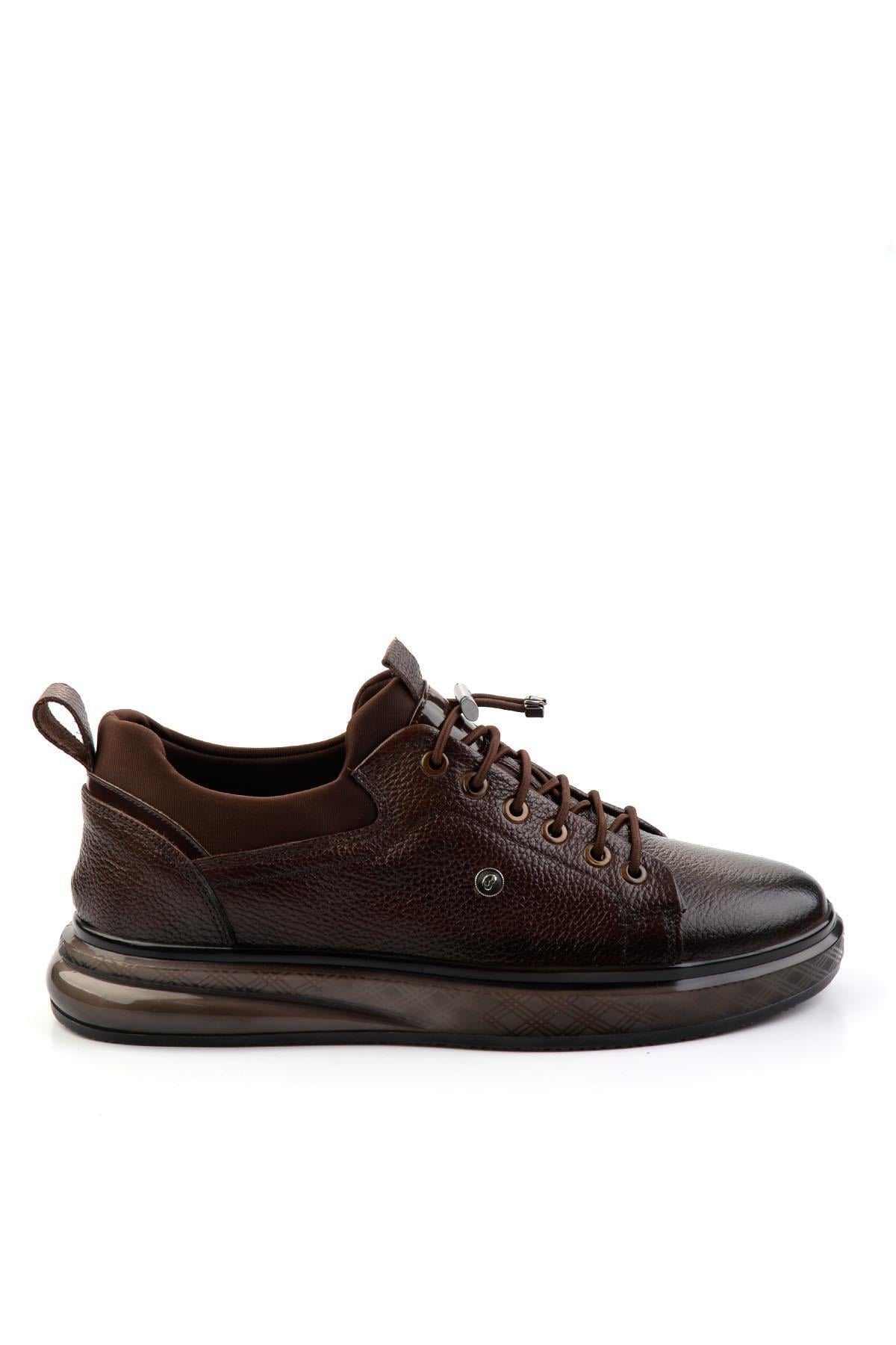 Kahve Leather Erkek Sneaker E01401082240