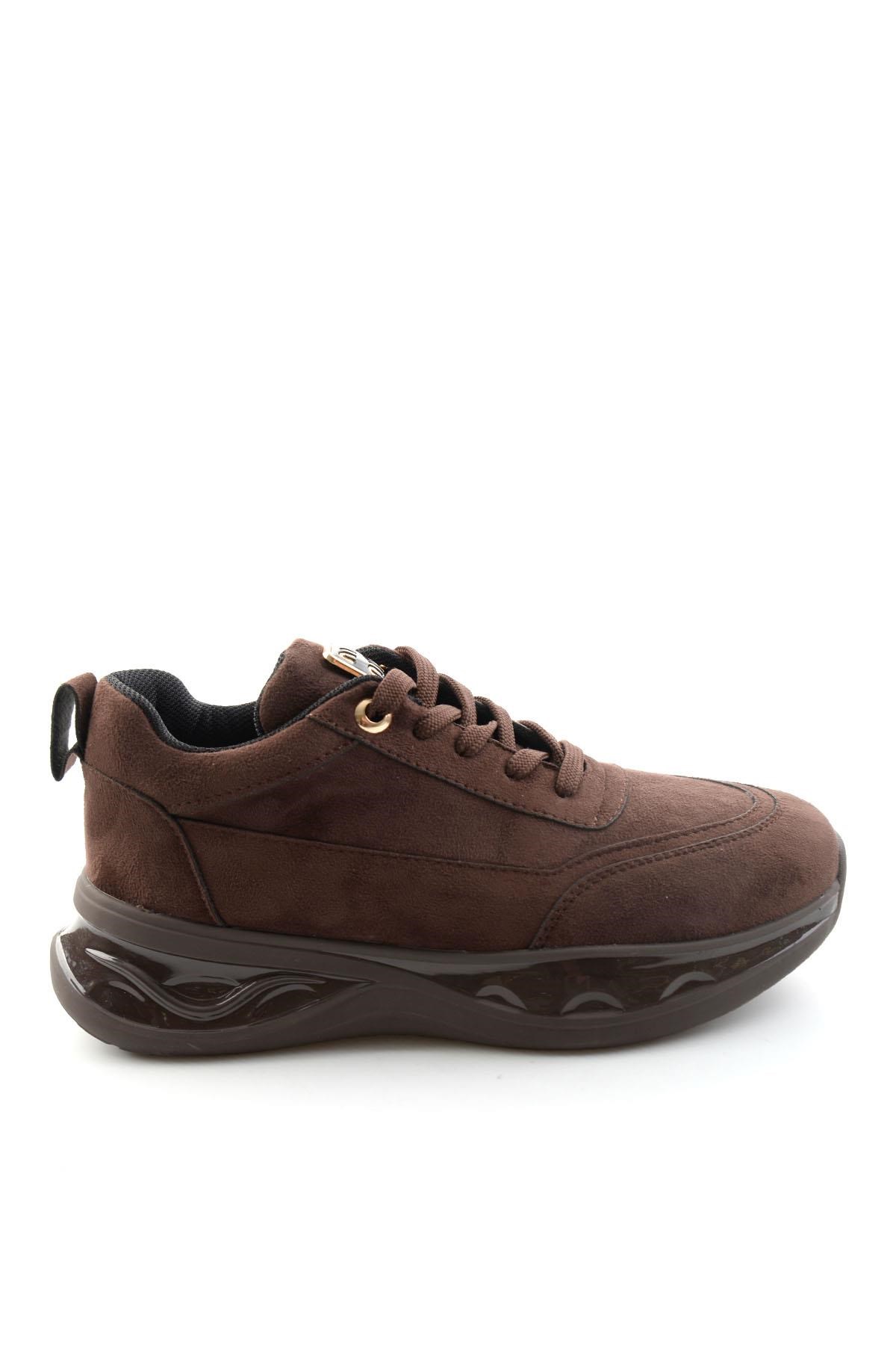 Kahve Süet  Kadın Sneaker K01228092572