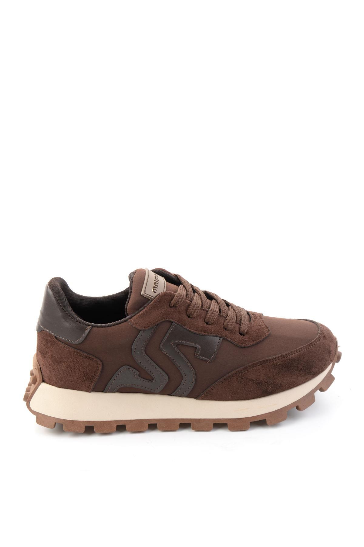 Kahve Süet  Kadın Sneaker K01791073972