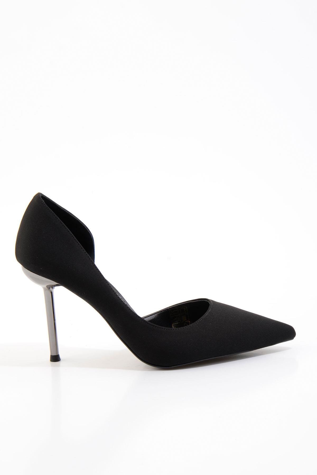 Mat Siyah  Kadın Abiye Ayakkabı K01209082038