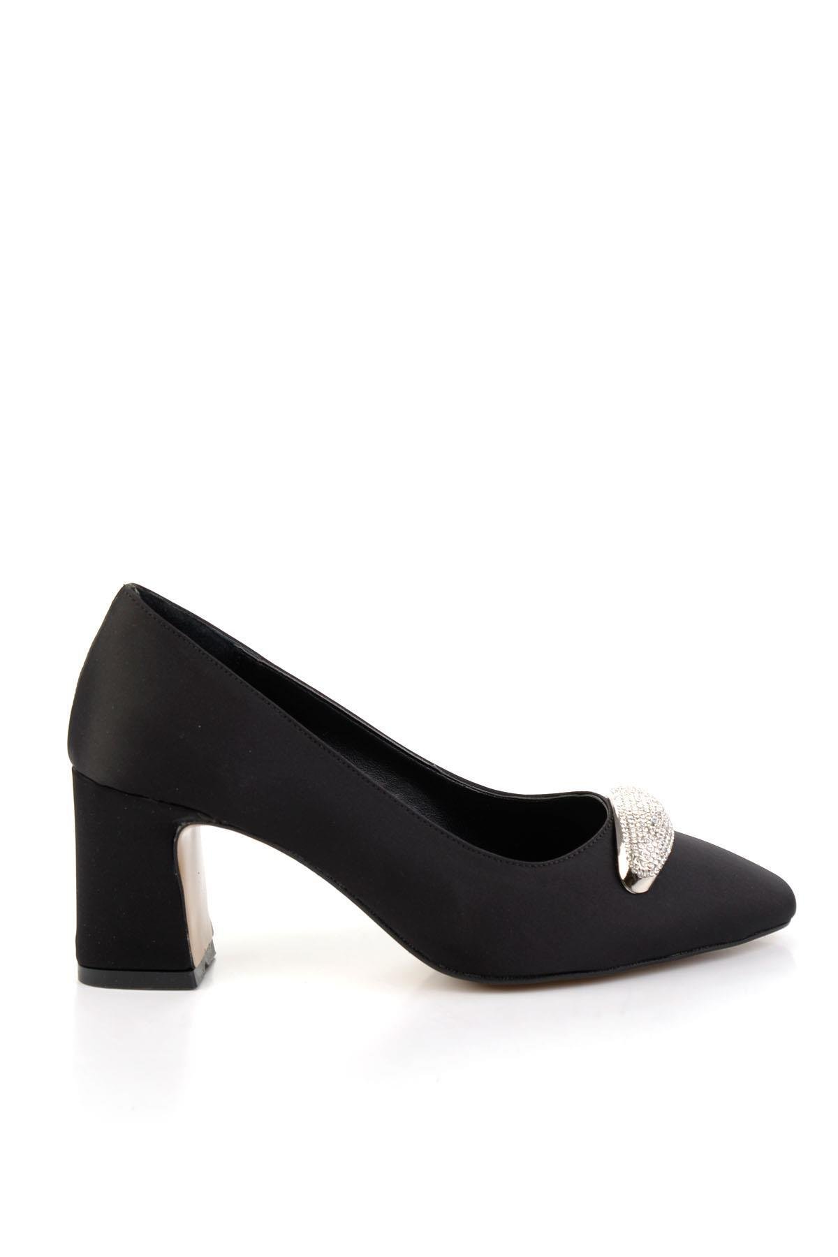 Mat Siyah  Kadın Abiye Ayakkabı K01213034838