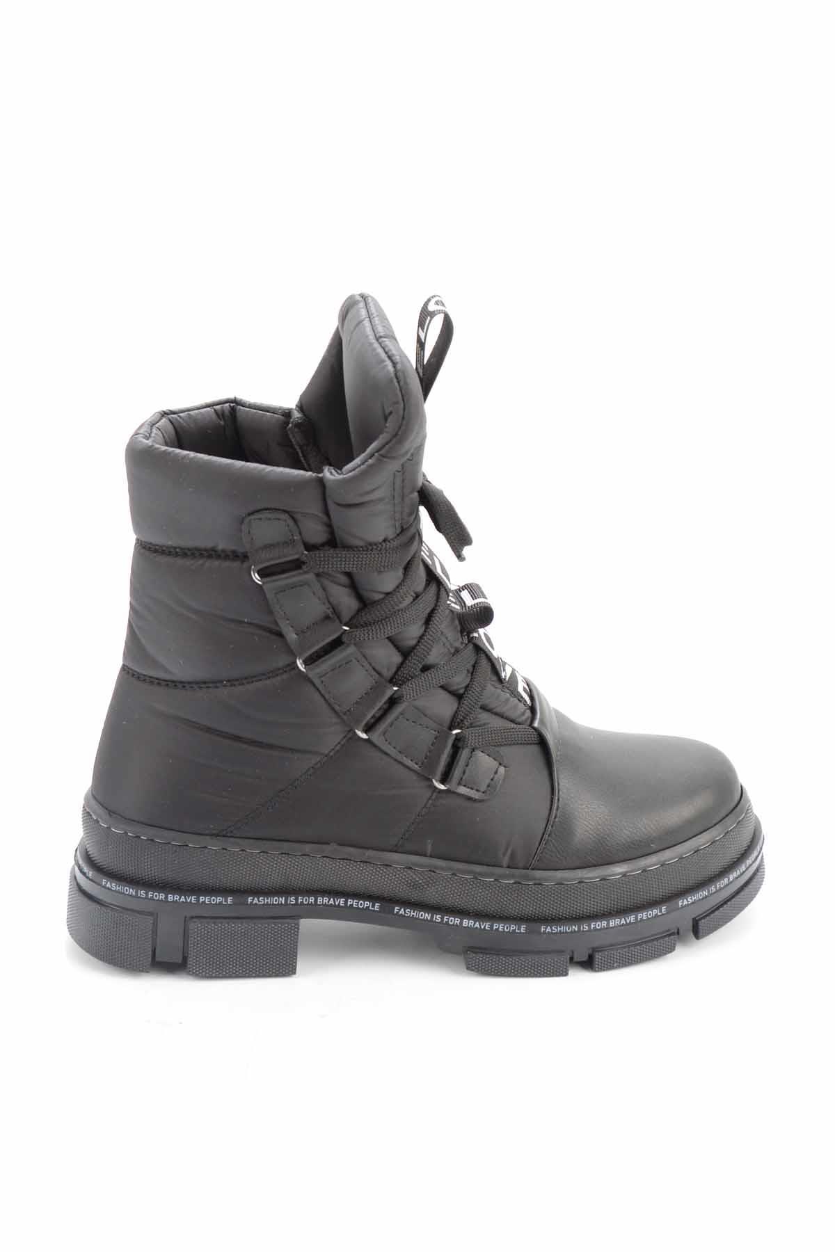 Siyah Anorak  Kadın Bot & Bootie K02823110785