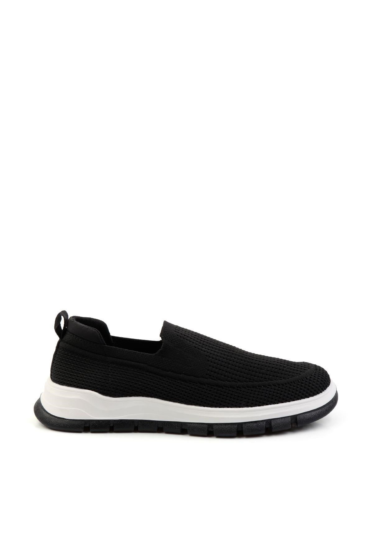 Siyah Beyaz  Erkek Sneaker E01175524382