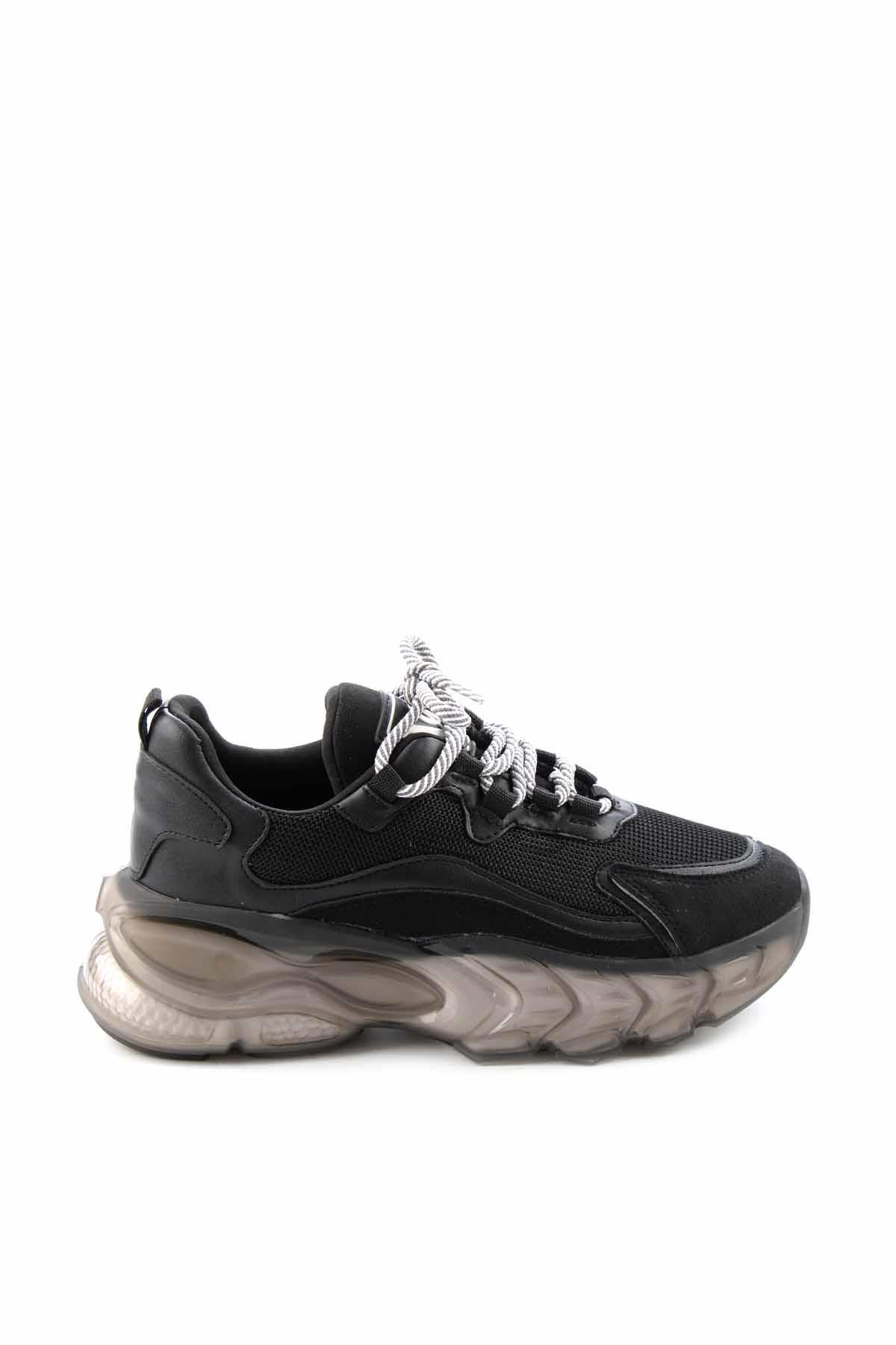 Siyah File  Kadın Sneaker K01703014122